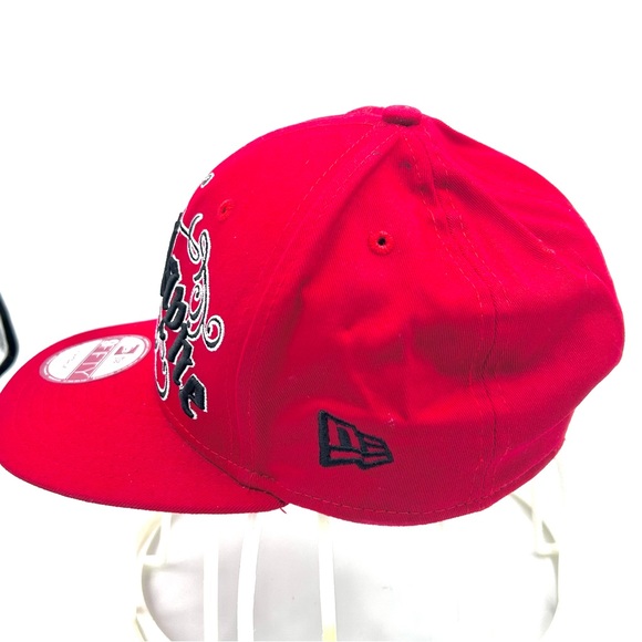 New Era Red Lil Wayne Embroidered Snapback Hat - Picture 3 of 10